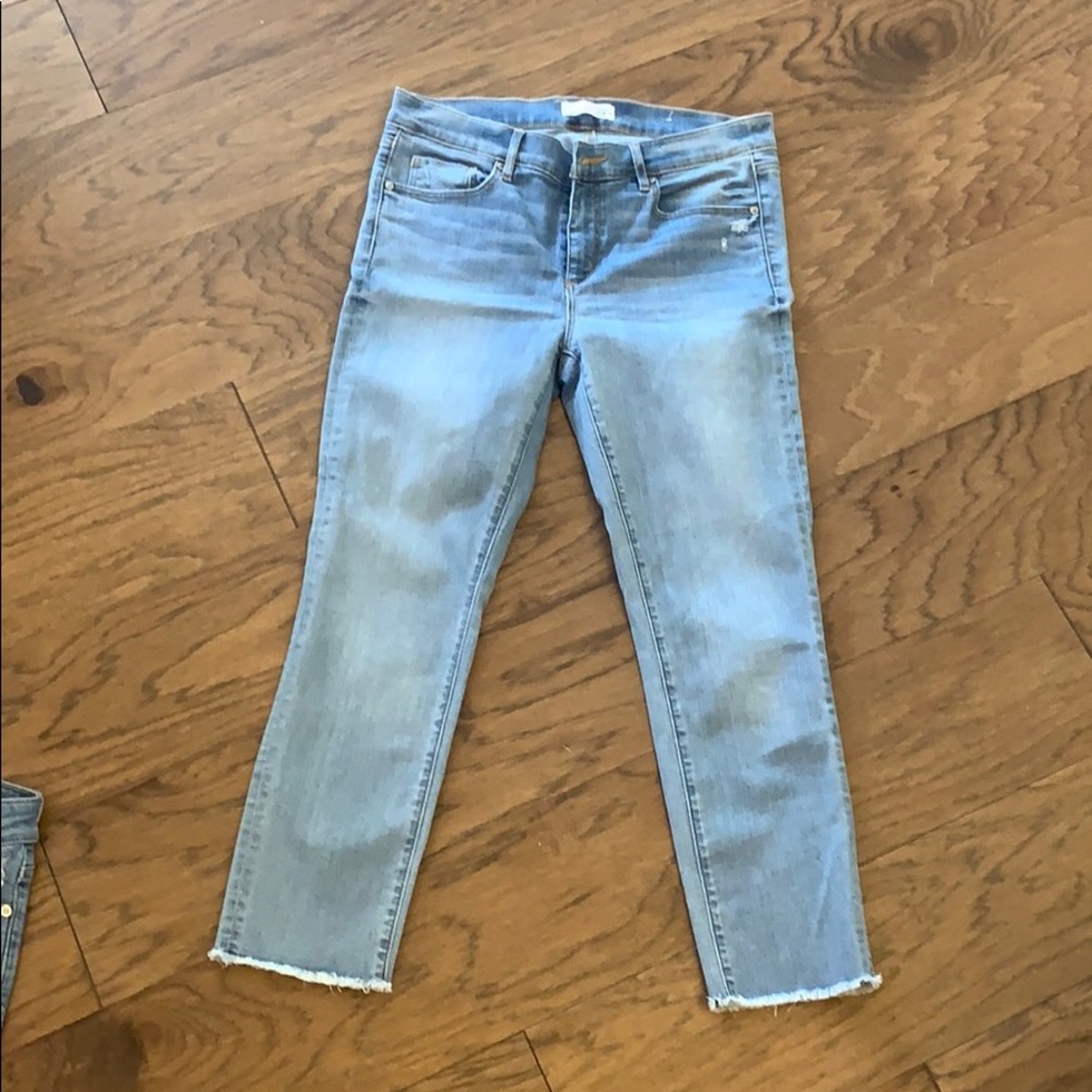 Loft cropped jeans